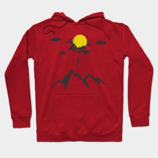 Fly me to the moon Hoodie